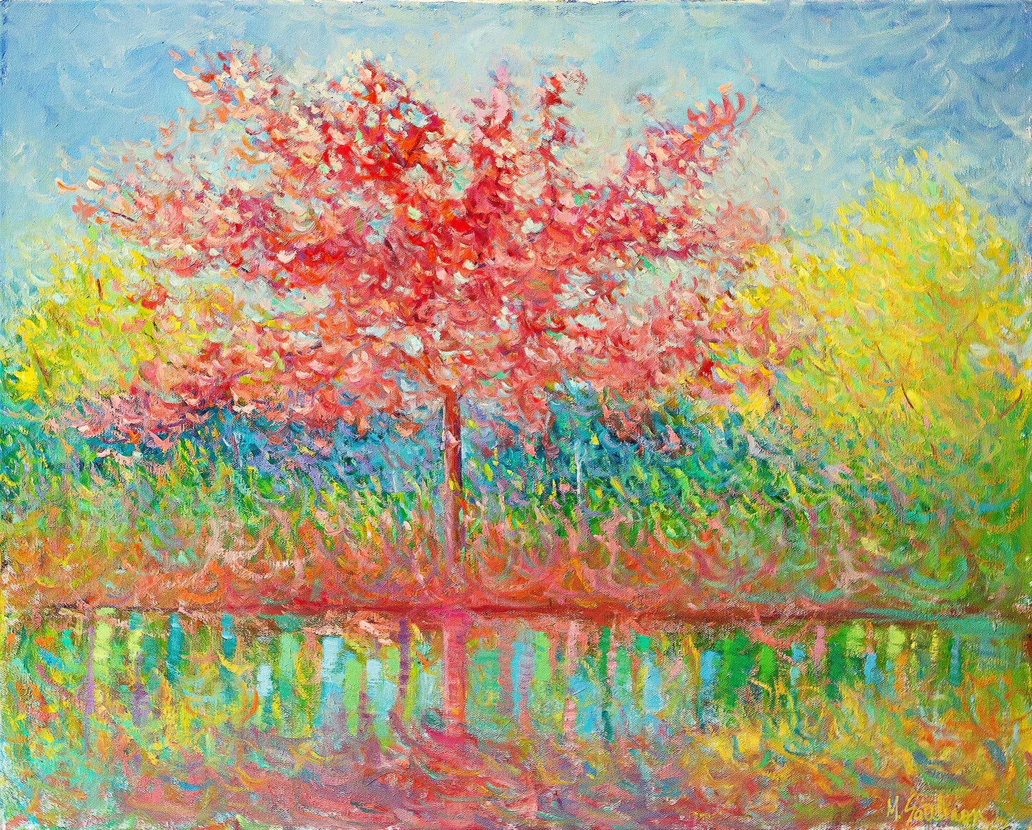 Autumn's Mirror: Reflections of Fall Fine Art Prints