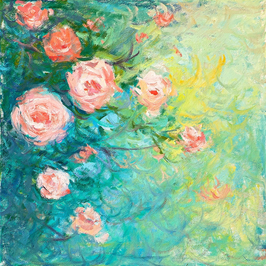 Blooming Elegance: The Rose Bush