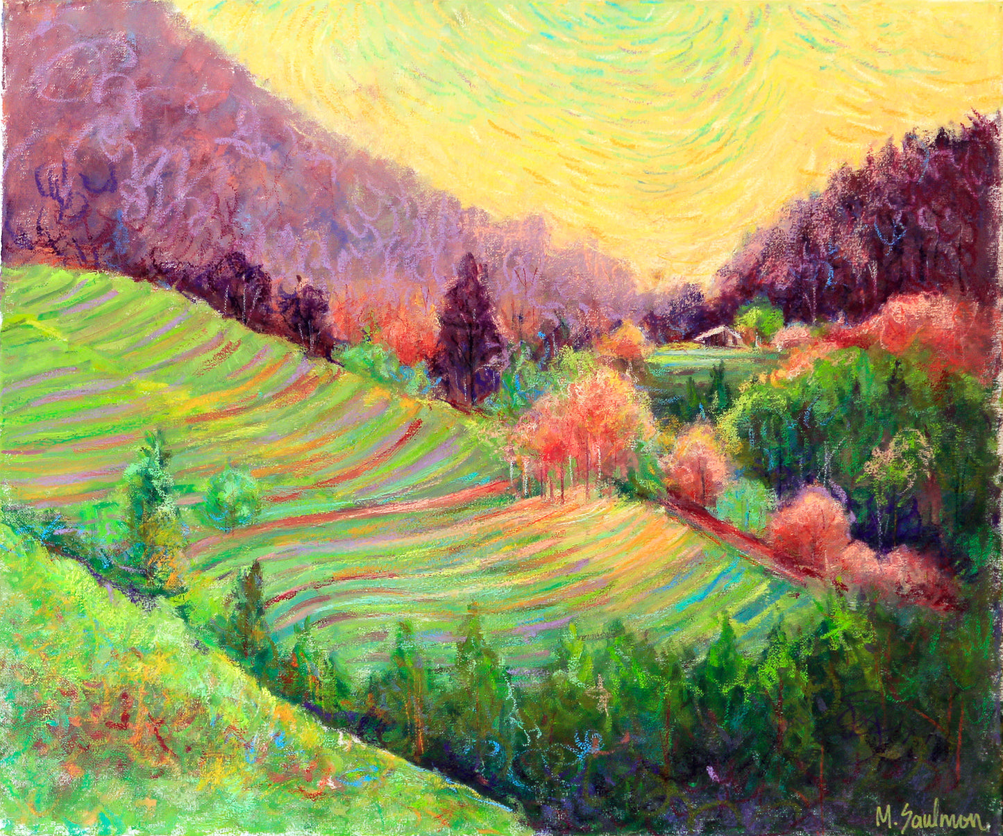 Springtime Splendor Original Painting