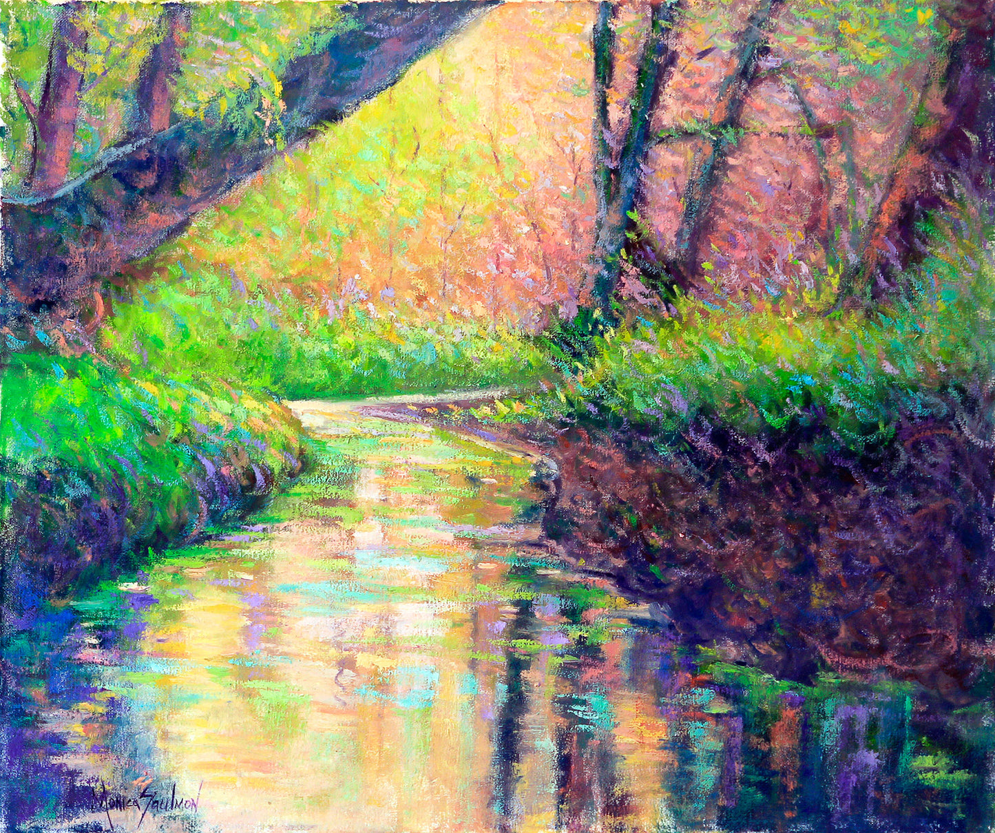 Radiant Rivulet Fine Art Prints